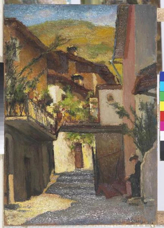  176-Rustico all'Aprica-Sistema Museale Montichiari Musei. Civica Pinacoteca Antonio e Laura Pasinettii 